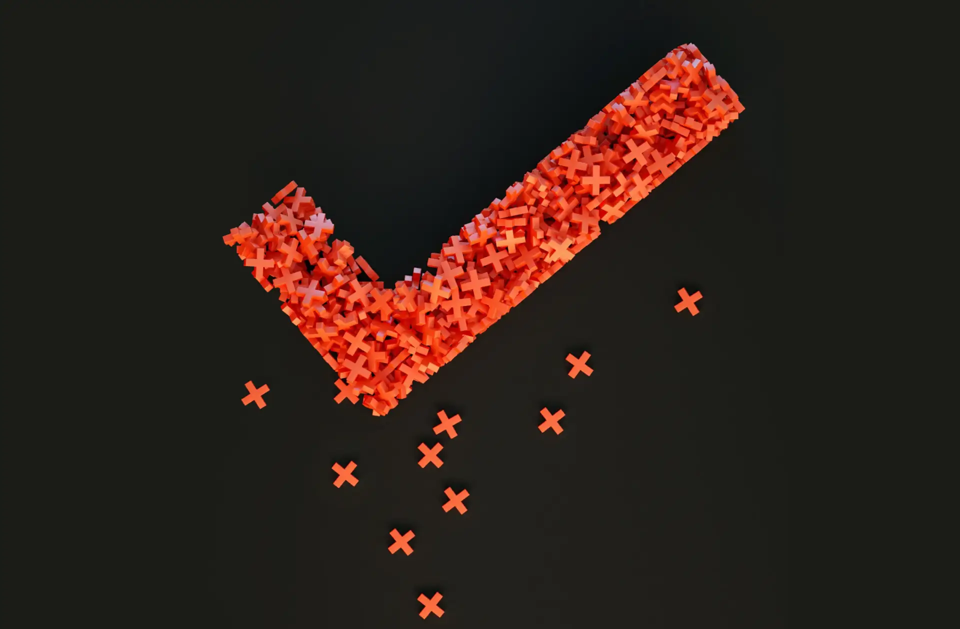 Red tick symbol representing understanding New Zealand culture